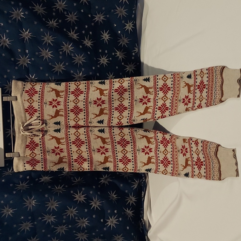 American Eagle sweater leggings.